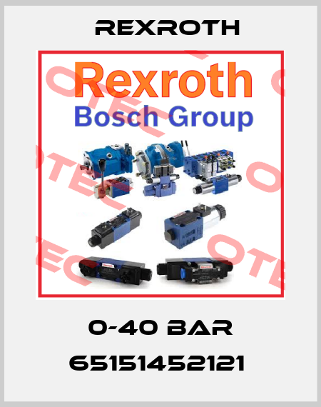 0-40 bar 65151452121  Rexroth