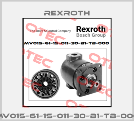 MV015–61–1S–011–30–B1–TB–000 Rexroth