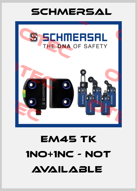 EM45 TK 1NO+1NC - not available  Schmersal