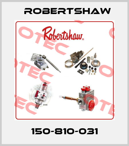 150-810-031 Robertshaw
