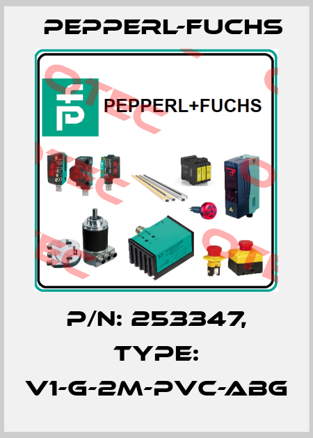 p/n: 253347, Type: V1-G-2M-PVC-ABG Pepperl-Fuchs