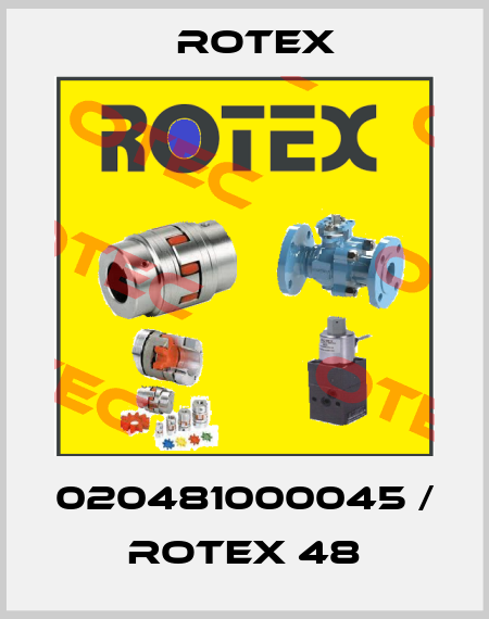 020481000045 / ROTEX 48 Rotex