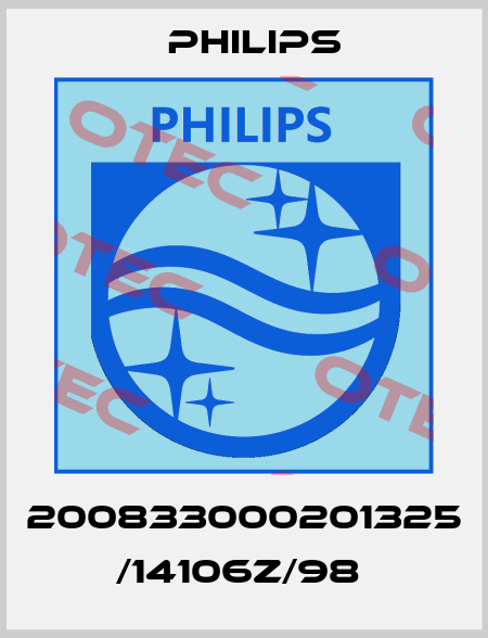 200833000201325 /14106Z/98  Philips