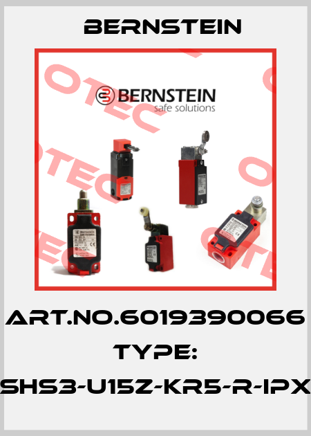Art.No.6019390066 Type: SHS3-U15Z-KR5-R-IPX Bernstein