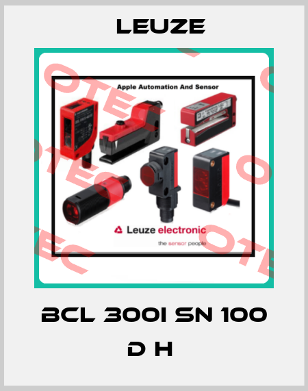 BCL 300i SN 100 D H  Leuze