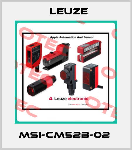 MSI-CM52B-02  Leuze