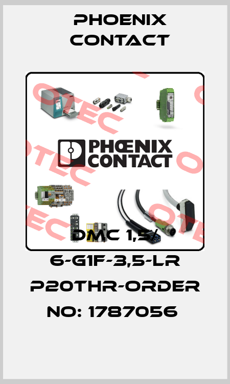 DMC 1,5/ 6-G1F-3,5-LR P20THR-ORDER NO: 1787056  Phoenix Contact