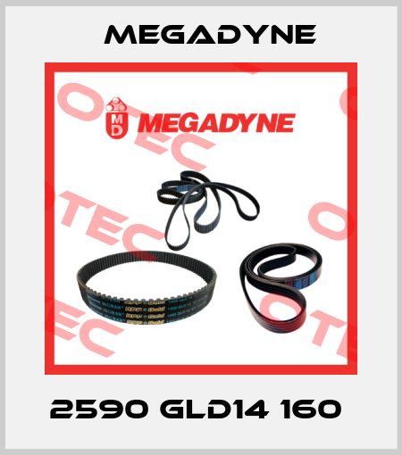 2590 GLD14 160  Megadyne