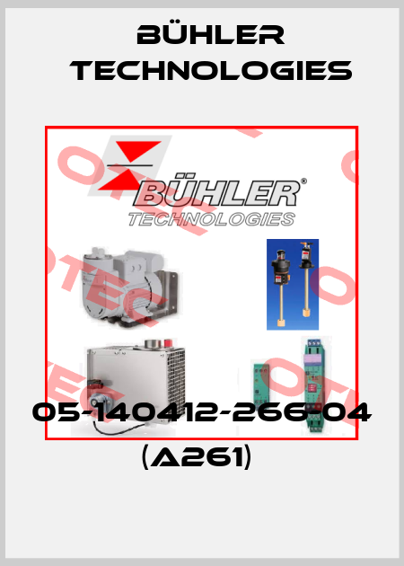 05-140412-266-04     (A261)  Bühler Technologies