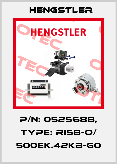 p/n: 0525688, Type: RI58-O/ 500EK.42KB-G0 Hengstler