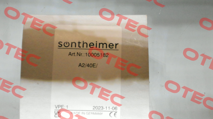 A2/40E // 10005182 Sontheimer