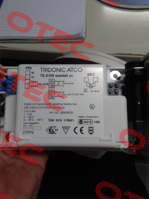 TE 0105 - 86456435 Tridonic