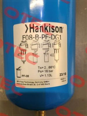 HA-60006708 / F08-B-PF-DP1 Hankison