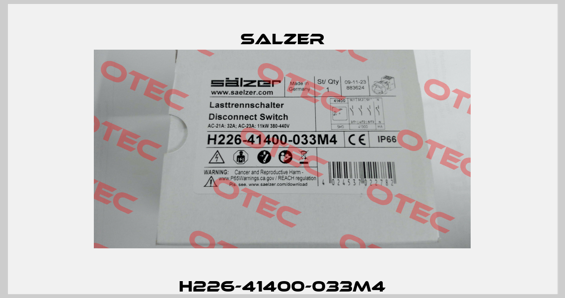 H226-41400-033M4 Salzer