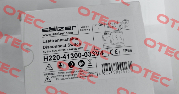 H220-41300-033V4 Salzer