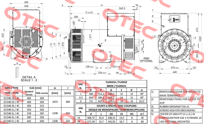 ECO40-1S/4C B3/B14 Mecc Alte