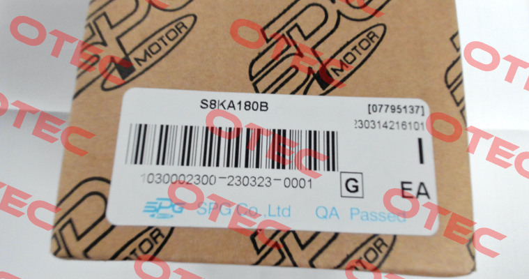 S8KA180B Spg Motor