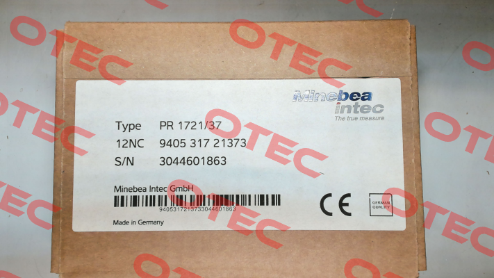 PR1721/37 Minebea