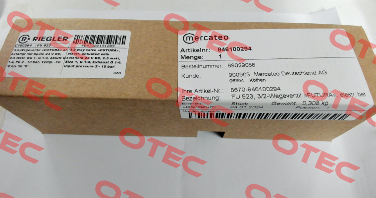 100294 / FU 923 Riegler