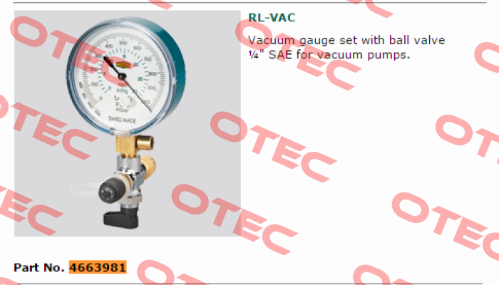 4663981 / RL-VAC Refco
