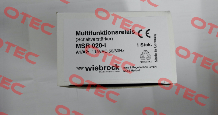 MSR 020-I 115 VAC   / 1000441 Wiebrock