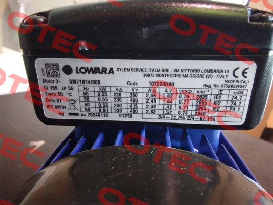13257R00H Lowara
