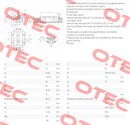 R165351410 / KWC-055-FLS-C1-N-2 Rexroth