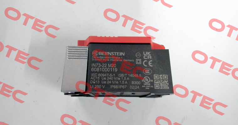 P/N: 6081000119, Type: IN73-22 M20 Bernstein