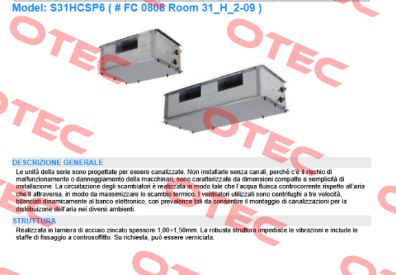 S31HCSP6 + ETBN-2.5A  + COIB-S 31/38 + PS-S 31/38 Aertesi