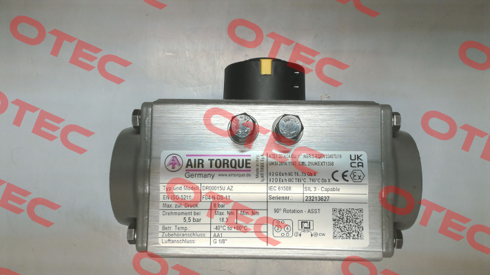 Pn: DR00015UF0411AZ Air Torque