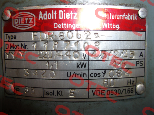 1167103 obsolete  Dietz-Motoren