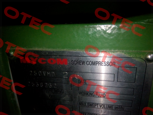MFF 400 for compressor 250VMD  2.6  Mycom