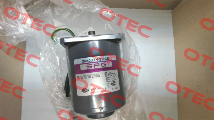 S9I40GXH-S12CE Spg Motor