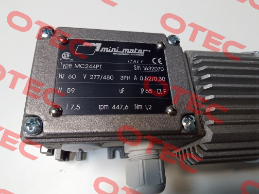 MC244PT Minimotor