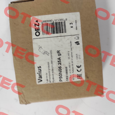 06608     P50N06 25A gR OEZ