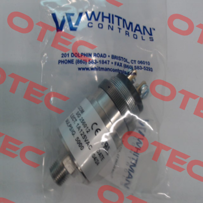 J205V-1S-F12TS-X30932 Whitman Controls