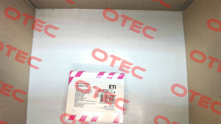 P/N: 002061112, Type: EFI-P2 A 40/0.03 Eti