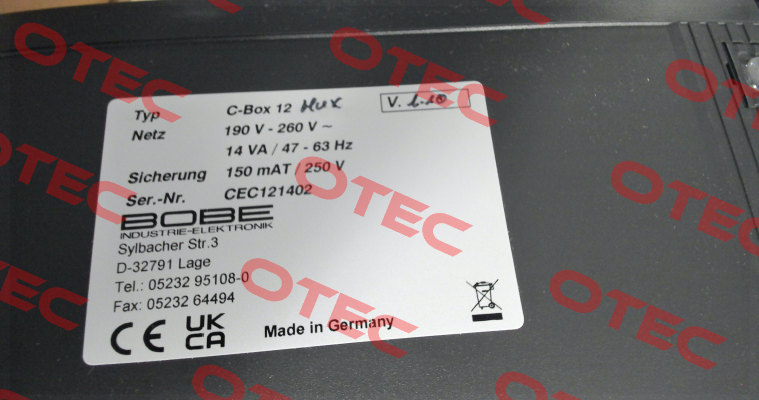 C-BOX12MUX Bobe