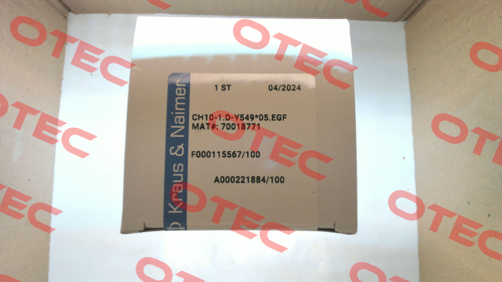 CH10-1.D-Y549*05.EGF- 70018771 Kraus & Naimer