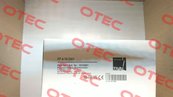 1010081 /  FF4-16 DAH Tival-Sensors