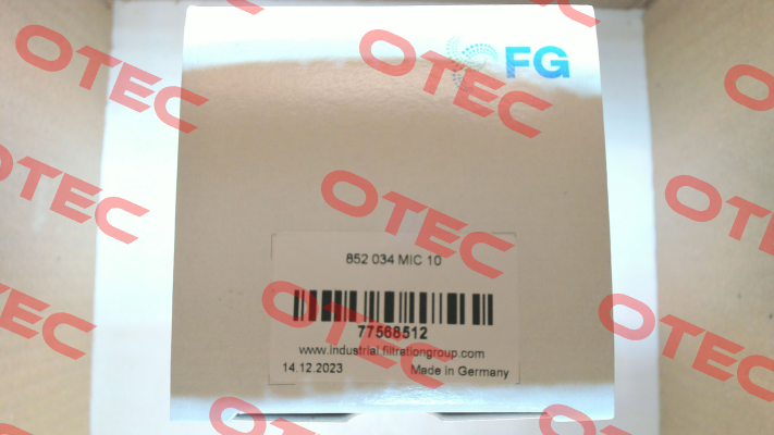 852 034 MIC10 NBR / PN: 77568512 / F-21810186 MAHLE