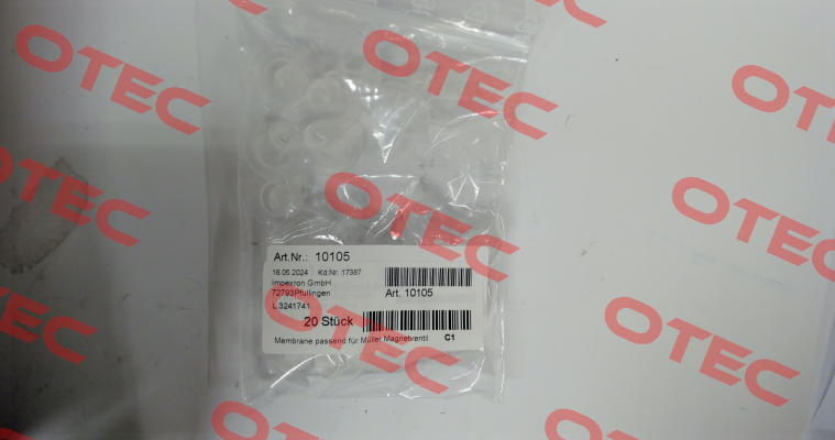 P/N: 10105, Type: 46.008,40.008 Müller