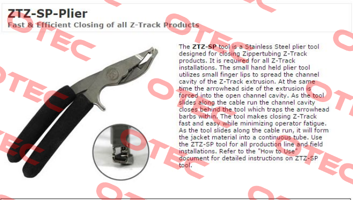 ZTZ-SP  Zippertubing