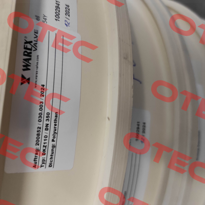 WX6000 suitable for DKZ110 DN 350 Warex
