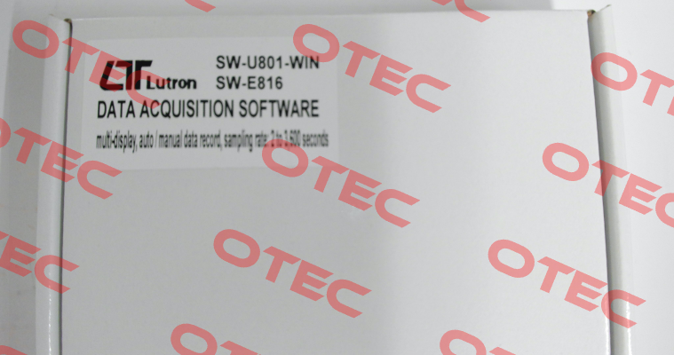 Data acquisition software LUTRON U801 WIN- E816 Lutron