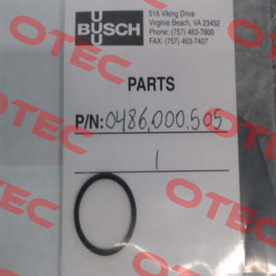 0486000505 Busch
