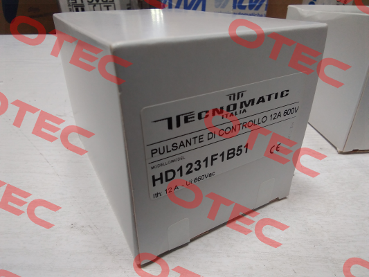control button for HD1231F1B51 Tecnomatic Italia