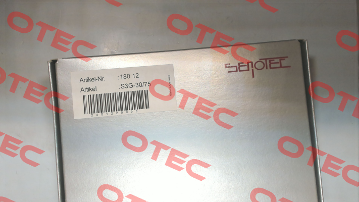 S3G-30/75  -  180 12 Senotec