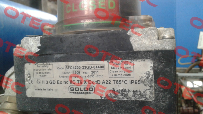 SFC4200-20B60A3 old code / new code SFC4200-20X01L4 Soldo