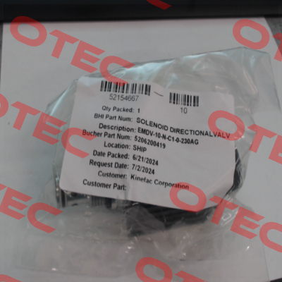EMDV-10-N-C1-0-230AG Bucher